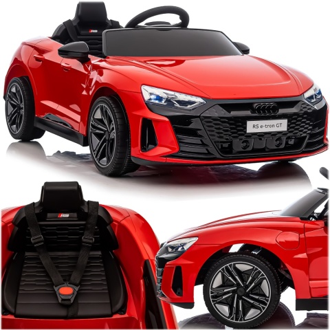 SAMOCHÓD NA AKUMULATOR AUDI RS E-TRON GT DLA DZIECI 12V 4x35W