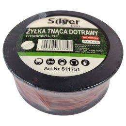 Żyłka do kosy 2,7mm 100m KWADRAT DUO-LINE wzmocniona