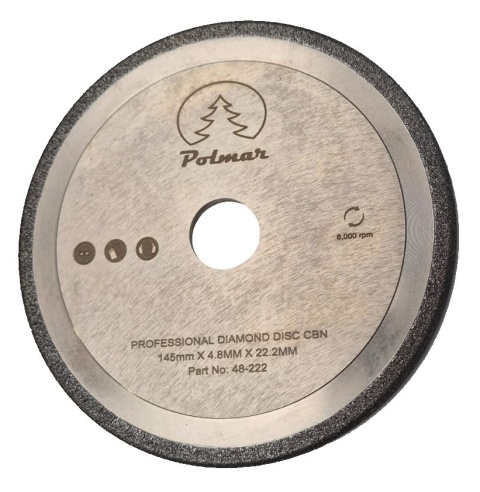 Tarcza Szlifierska CBN Polmar Professional Diamond Disc 145 x 4,8 x 22,2 mm 48-222