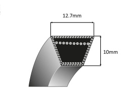 Pasek Klinowy PIX 13x867La 804Li Wacker BPU DPU Napęd Jazdy